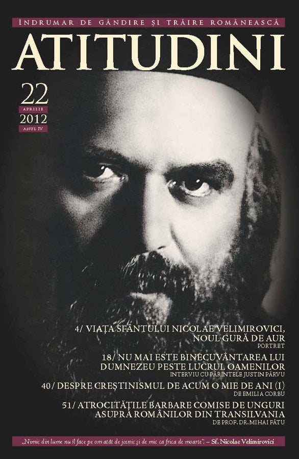 Revista Ortodoxa ATITUDINI nr. 22
