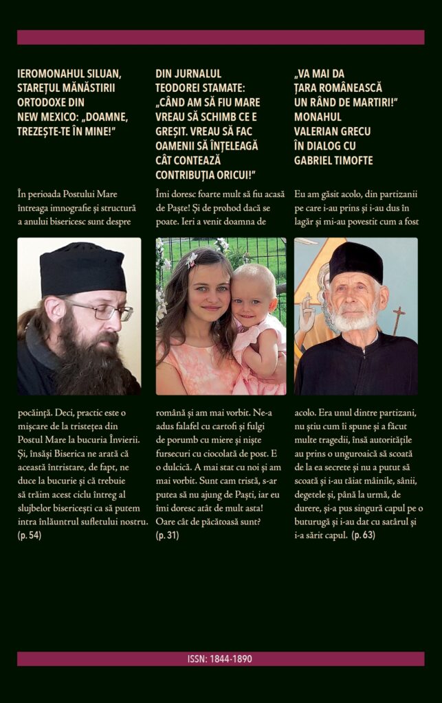 Revista Ortodoxă ATITUDINI nr. 74